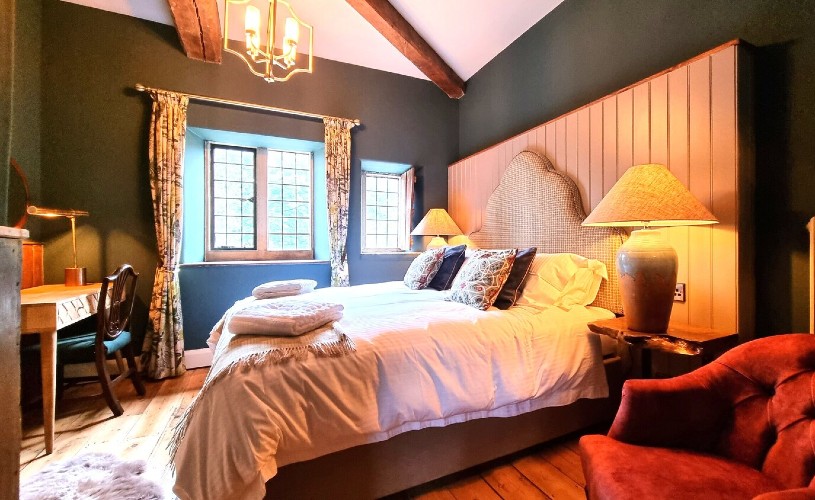 Bedroom in cottage